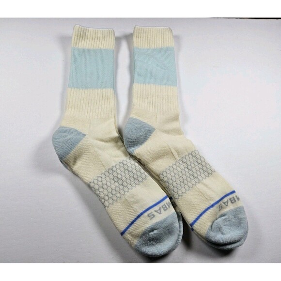 Bombas Merino Wool Lot Of 2 Pairs Calf Socks Size L - Picture 1 of 4